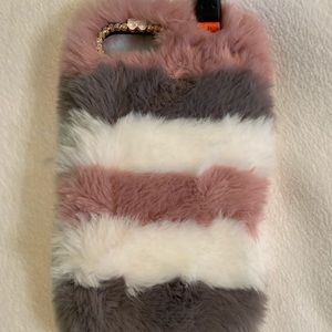 iPhone 6s furry phone case